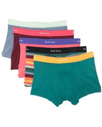 Paul Smith - Logo-elasticated Waistband Boxers (pack Of Five) - Lyst