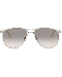 Brunello Cucinelli - Apheleion Pilot-Frame Sunglasses - Lyst