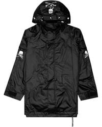 MASTERMIND WORLD - Skull-Print Hooded Windbreaker - Lyst