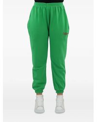 Follovers - Logo-Embroidered Elasticated-Cuff Track Pants - Lyst