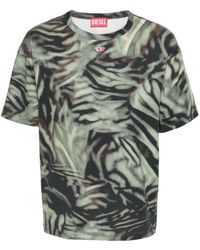 DIESEL - T-boxt-n3 Cotton T-shirt - Lyst