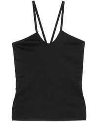 Imperial - Geribbelde Top - Lyst