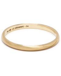 Le Gramme - 1g リング 18kイエローゴールド - Lyst