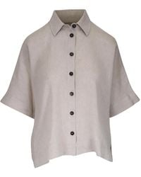 Antonelli - Short-Sleeve Button-Up Shirt - Lyst
