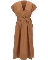 Kaos - Belted Wrap Dress - Lyst