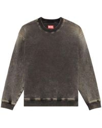 DIESEL - D-krib Sweater Met Geborduurd Logo - Lyst