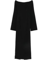 Solace London - Marcella Off-Shoulder Bell-Sleeve Maxi Dress - Lyst