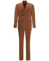 Lardini - Iconic Pak Met Dubbele Rij Knopen - Lyst