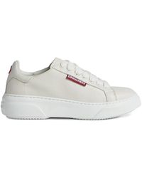 DSquared² - Logo-Embossed Lace-Up Sneakers - Lyst