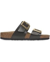 Birkenstock - Sydney Luxe Pantoletten mit Doppelschnalle - Lyst