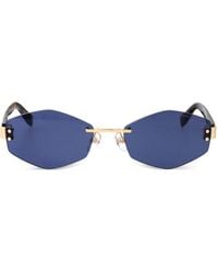 Marc Jacobs - Air Geometric-Rimless Sunglasses - Lyst