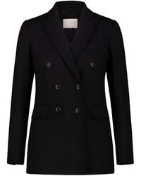Circolo 1901 - Double-Breasted Flap-Pockets Coat - Lyst