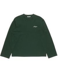 Acne Studios - Jersey T-Shirt With Logo - Lyst