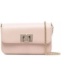 Furla - Sac Porté Épaule En Cuir À Rabat - Lyst
