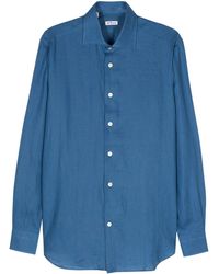 Kiton - Long-sleeve Linem Shirt - Lyst