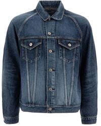 Nonnative - Curved-Yoke Denim Jacket - Lyst