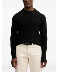 Lindbergh - Crew-Neck Ribbed-Trim Sweater - Lyst