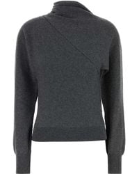 Tom Ford - Wrap Collar Cashmere Blend Sweater Clothing - Lyst