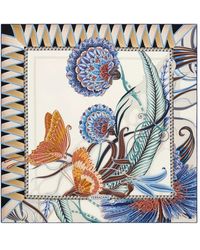 Ferragamo - Printed Silk Foulard - Lyst