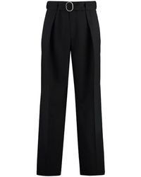 Jil Sander - Pantalones con cierre de botón - Lyst
