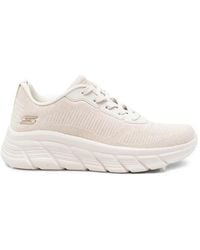 Skechers - Logo-Plaque Lace-Up Sneakers - Lyst
