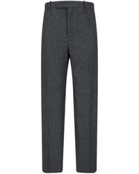Jil Sander - Straight-Leg Wool Trousers - Lyst