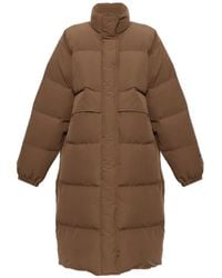 Jil Sander - Veste Matelassée À Col Montant - Lyst