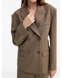 Isabelle Blanche - Blazer Met Dubbele Rij Knopen En Zak - Lyst