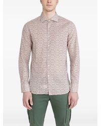 Tintoria Mattei 954 - Geometric-Print Shirt - Lyst