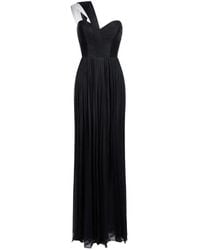 IMROSKA - Vestido Largo 21 Drapeado - Lyst
