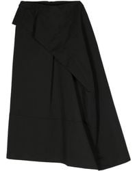 Christian Wijnants - Sasha A-Line Midi Skirt - Lyst