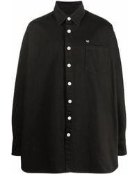 Raf Simons - Camicia Denim Oversize - Lyst