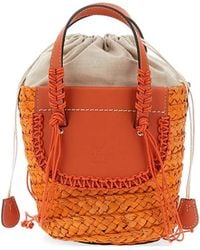 CUBA LAB - Habanera Braided Handle Bucket Bag - Lyst