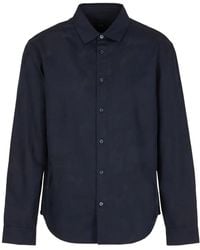 ARMANI EXCHANGE - Overhemd Met Print - Lyst