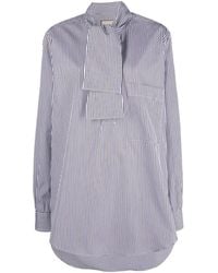 Plan C - Camicia A Righe - Lyst