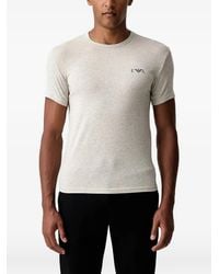 Emporio Armani - Logo-Print Crew-Neck T-Shirts (Set Of Two) - Lyst