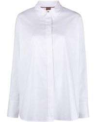 BOSS - Cotton Shirt - Lyst