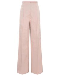 Dorothee Schumacher - Pleated Wide-Leg Trousers - Lyst