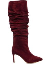 Ginissima - 80Mm Eva Slouchy Leather Boots - Lyst