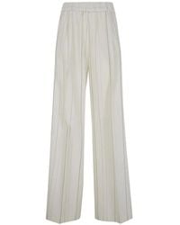 Semicouture - Striped Trousers - Lyst