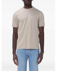 Brooksfield - Embroidered-Logo T-Shirt - Lyst