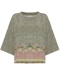 Pierre Louis Mascia - Adanastr Floral-Print T-Shirt - Lyst