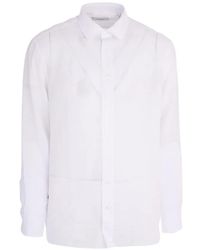 Lardini - Buttoned Washed Shirt - Lyst