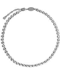 DSquared² - Crystal Embellishment Necklace - Lyst
