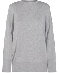 Brunello Cucinelli - Round-Neck Ribbed Sweater - Lyst