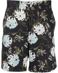 Erdem - Floral-Print Chino Shorts - Lyst
