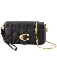 COACH - Quilted Tabby Leather Shoulder Bag - Lyst