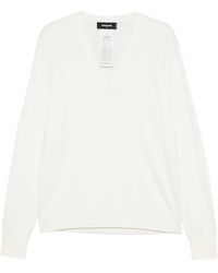 DSquared² - V-Neck Sweater - Lyst