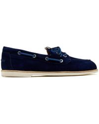 Magnanni - Chaussures Bateau Marina En Daim - Lyst