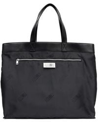 MM6 by Maison Martin Margiela - Borsa Tote Con Stampa - Lyst